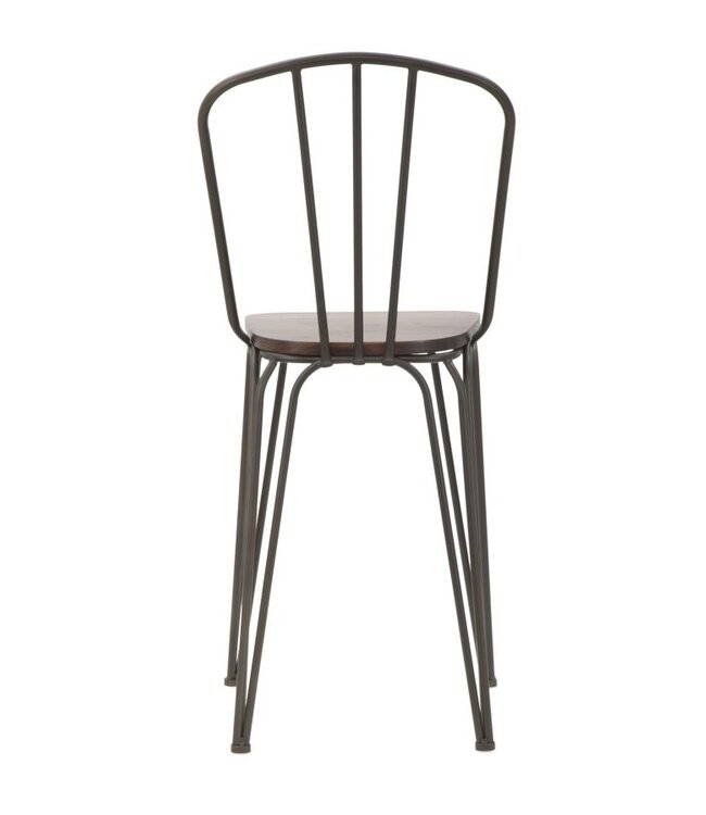 Mauro Ferretti STOEL HARLEM 54X45X102 SET VAN 2 STUKS (ZITHOOGTE CM 61)