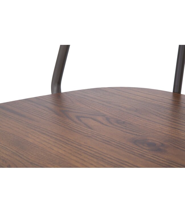 Mauro Ferretti STOEL HARLEM 54X45X102 SET VAN 2 STUKS (ZITHOOGTE CM 61)