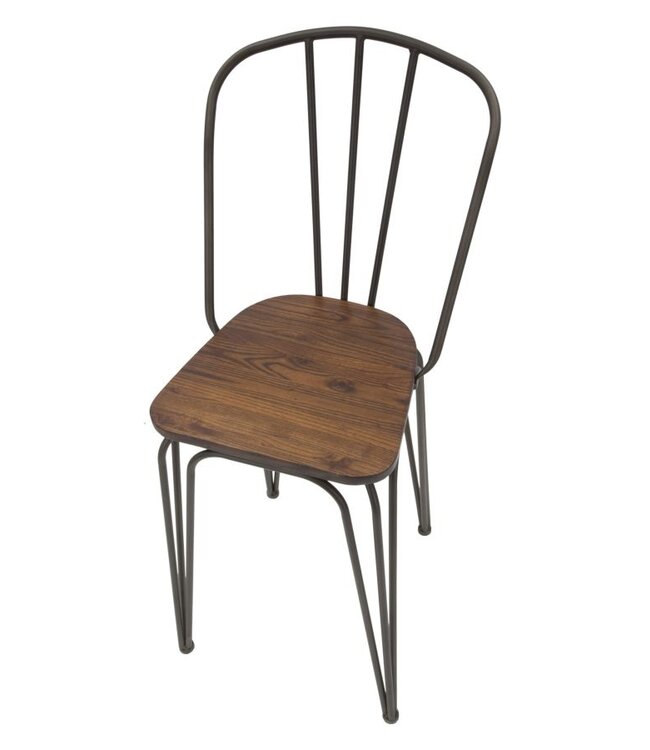 Mauro Ferretti STOEL HARLEM 54X45X102 SET VAN 2 STUKS (ZITHOOGTE CM 61)