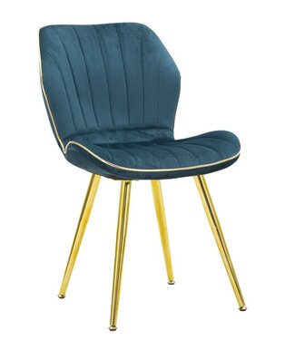 Mauro Ferretti PARIS STOEL SPACE TAIL/GOUD SET 2 PZ CM 46X58X77