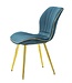 Mauro Ferretti PARIS STOEL SPACE TAIL/GOUD SET 2 PZ CM 46X58X77