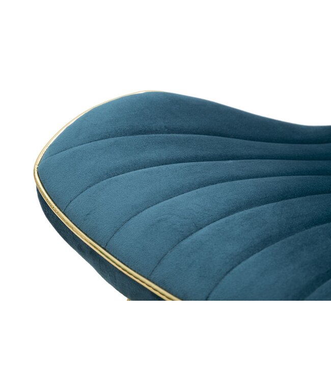 Mauro Ferretti PARIS STOEL SPACE TAIL/GOUD SET 2 PZ CM 46X58X77