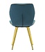 Mauro Ferretti PARIS STOEL SPACE TAIL/GOUD SET 2 PZ CM 46X58X77