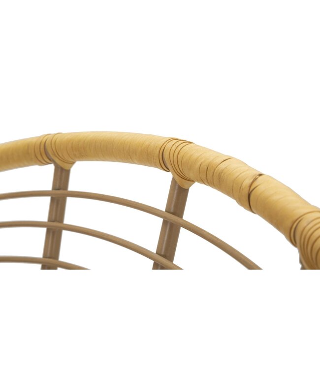 Mauro Ferretti STOEL PANAMA GRID MET KUSSEN CM 72X56,5X88