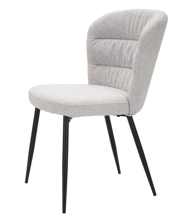 Mauro Ferretti STOEL LOSANNA GRIJS SET 2 PZ CM 58X60,5X85