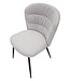 Mauro Ferretti STOEL LOSANNA GRIJS SET 2 PZ CM 58X60,5X85