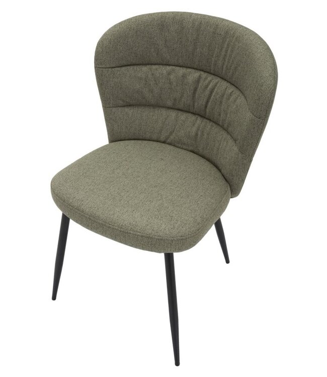 Mauro Ferretti STOEL LOSANNA GROEN SET 2 PZ CM 58X60,5X85