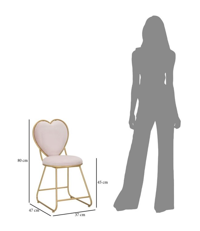 Mauro Ferretti HART STOEL CM 37X47X80