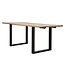 Mauro Ferretti EETTAFELRAND -UITSCHUIFBAAR- CM 180X90X77-TOTALE LENGTE 280 (MANGOHOUT)