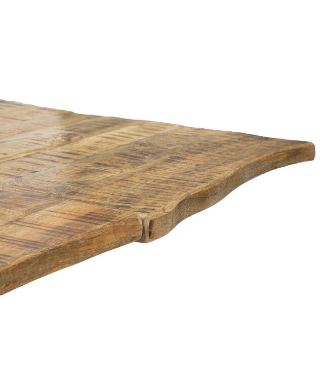 Mauro Ferretti EETTAFELRAND -UITSCHUIFBAAR- CM 180X90X77-TOTALE LENGTE 280 (MANGOHOUT)