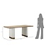 Mauro Ferretti EETTAFEL TOLOSA CM 180X90X76