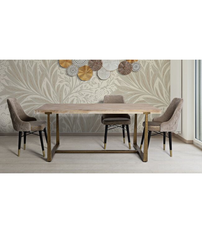 Mauro Ferretti EETTAFEL ANKARA CM 180X90X78 - 14281400RL