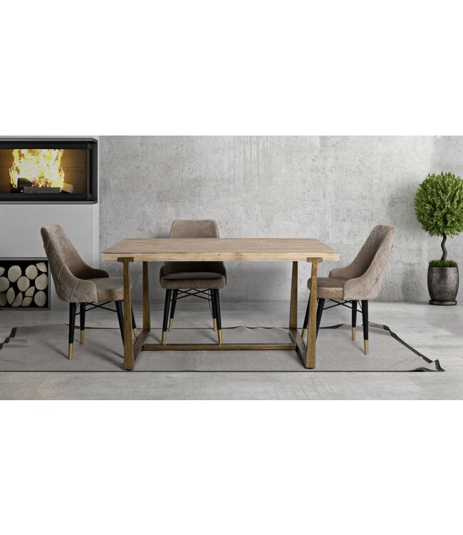 Mauro Ferretti EETTAFEL ANKARA CM 150X90X78