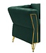 Mauro Ferretti FAUTEUIL EMY GROEN MET KUSSEN CM 104X83X76