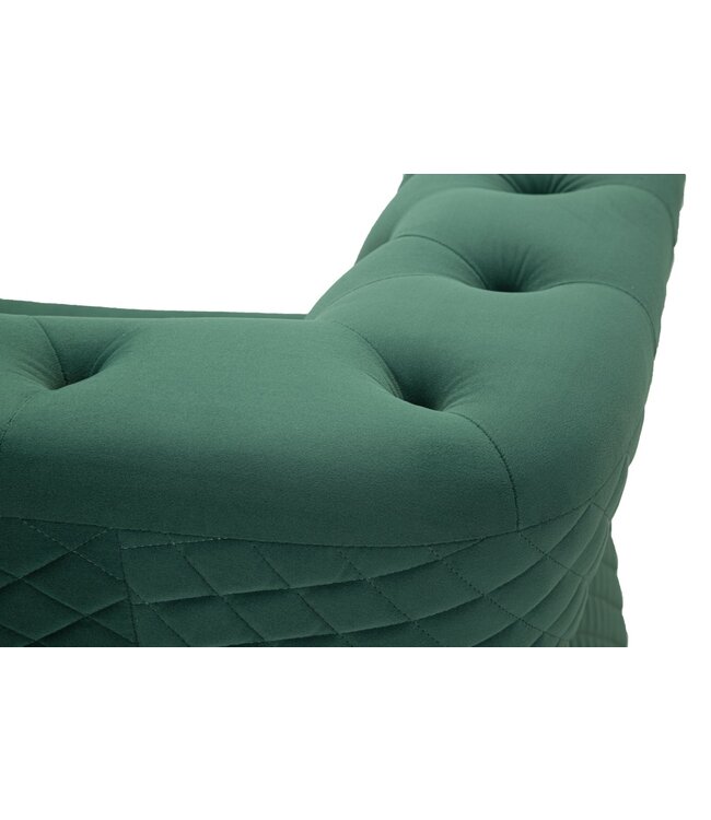 Mauro Ferretti FAUTEUIL EMY GROEN MET KUSSEN CM 104X83X76