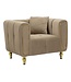 Mauro Ferretti FAUTEUIL ALMA GRIJS MET KUSSEN CM 97X81X71
