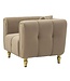 Mauro Ferretti FAUTEUIL ALMA GRIJS MET KUSSEN CM 97X81X71