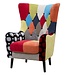 Mauro Ferretti FAUTEUIL IMPERIAL CM 73X79X106