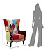 Mauro Ferretti FAUTEUIL IMPERIAL CM 73X79X106