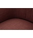 Mauro Ferretti SIENA DRAAIFAUTEUIL BORDEAUX CM 83,5x66x80 (ZITHOOGTE CM 42)