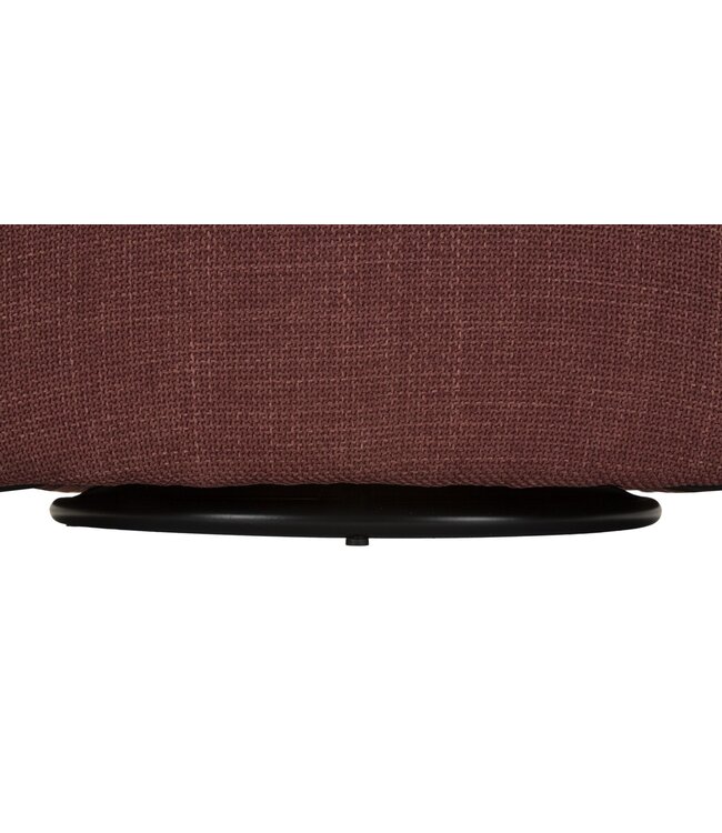 Mauro Ferretti SIENA DRAAIFAUTEUIL BORDEAUX CM 83,5x66x80 (ZITHOOGTE CM 42)