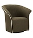 Mauro Ferretti SIENA GREEN DRAAIFAUTEUIL CM 83,5x66x80 (ZITHOOGTE CM 42)