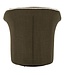 Mauro Ferretti SIENA GREEN DRAAIFAUTEUIL CM 83,5x66x80 (ZITHOOGTE CM 42)