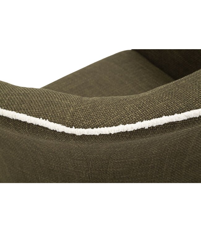 Mauro Ferretti SIENA GREEN DRAAIFAUTEUIL CM 83,5x66x80 (ZITHOOGTE CM 42)