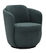 Mauro Ferretti TORINO OTTANIO DRAAIFAUTEUIL CM 70X72X75 (ZITHOOGTE CM 44,5)