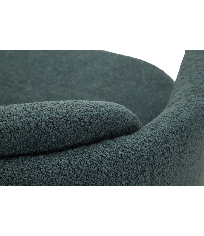 Mauro Ferretti TORINO OTTANIO DRAAIFAUTEUIL CM 70X72X75 (ZITHOOGTE CM 44,5)