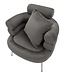 Mauro Ferretti FAUTEUIL SILVERY PLUS MET KUSSEN CM 78X68X85