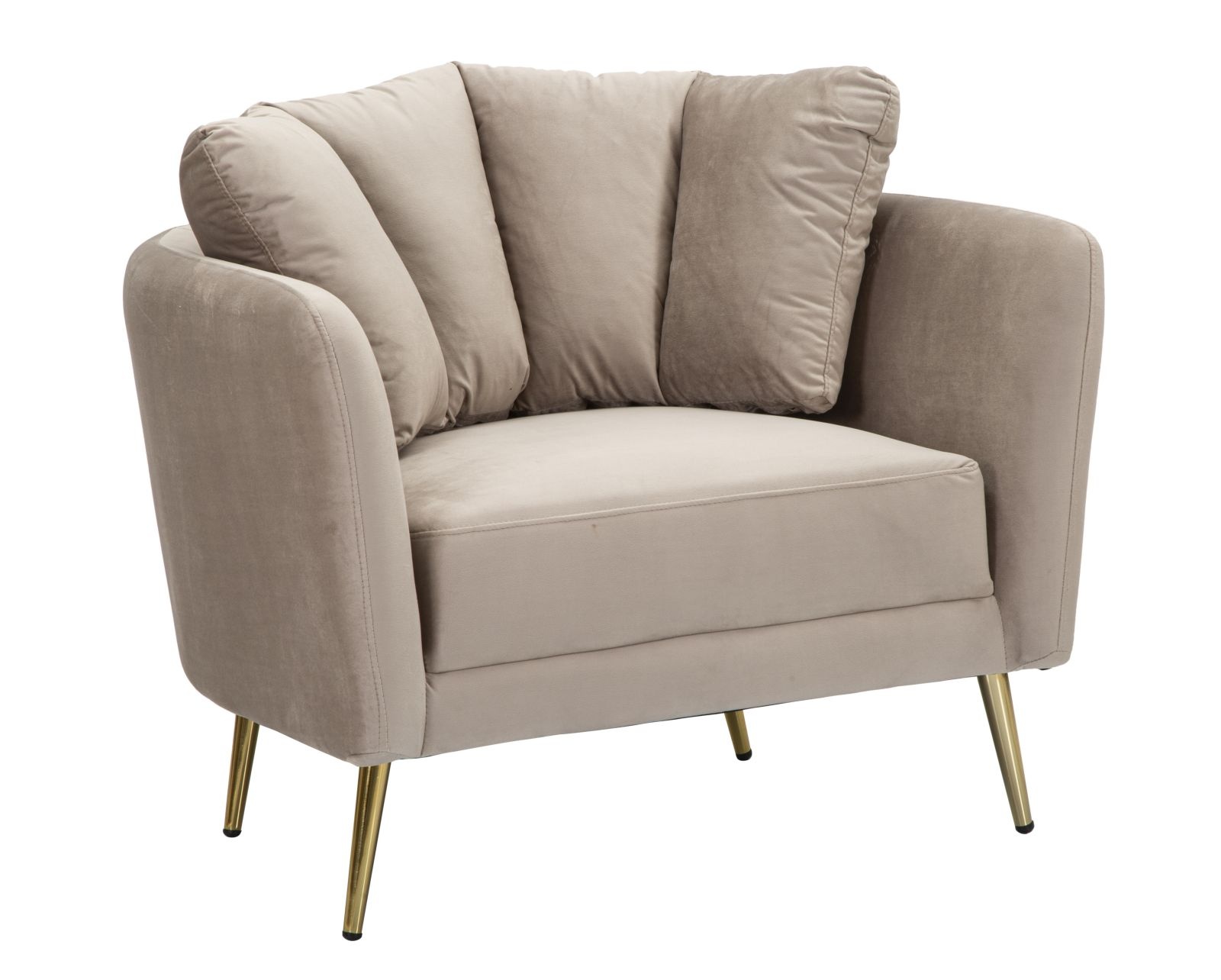 FAUTEUIL KIEV GRIJS CM 88X77X74 afbeelding