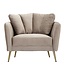 Mauro Ferretti FAUTEUIL KIEV GRIJS CM 88X77X74