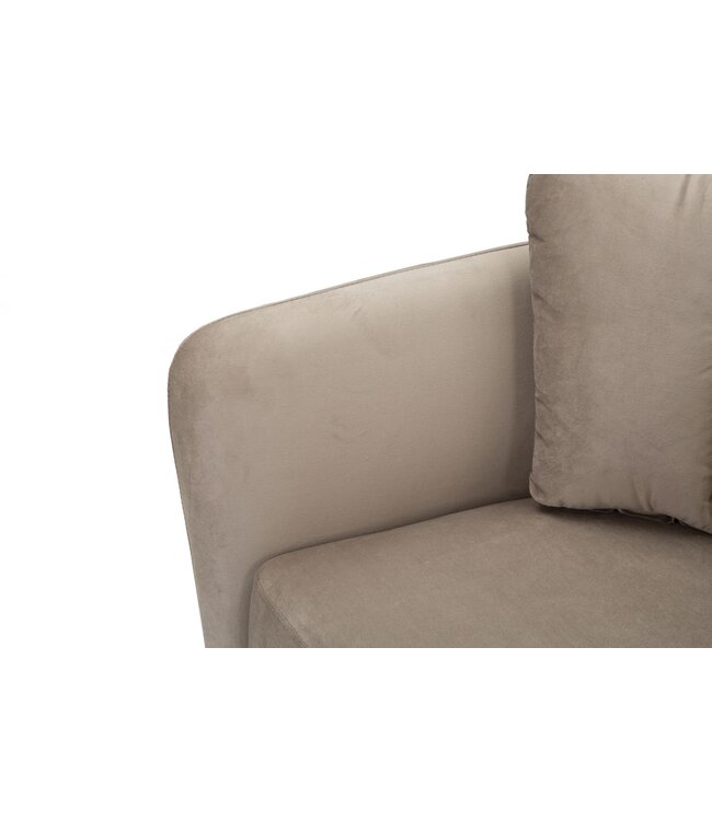 Mauro Ferretti FAUTEUIL KIEV GRIJS CM 88X77X74