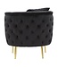 Mauro Ferretti FAUTEUIL BUCAREST ZWART CM 76x74x71