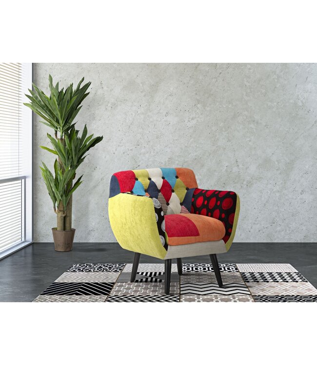 Mauro Ferretti FAUTEUIL IMPERIAL NIEUW CM 71X63X78