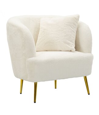 Mauro Ferretti FAUTEUIL SOFFY MET KUSSEN CM 73X66X78