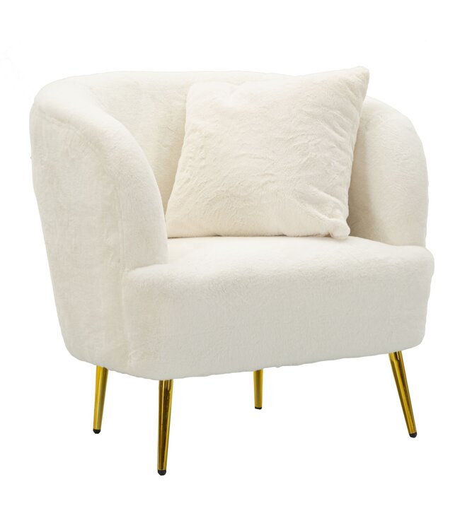 Mauro Ferretti FAUTEUIL SOFFY MET KUSSEN CM 73X66X78