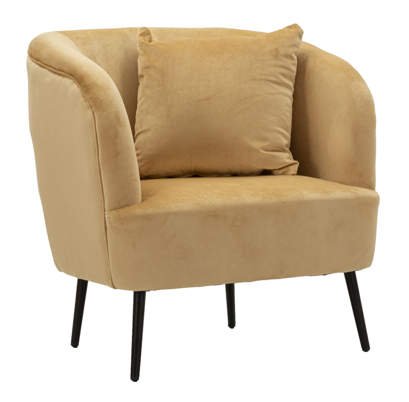 FAUTEUIL BROWY MET KUSSENS CM 73X66X78 afbeelding