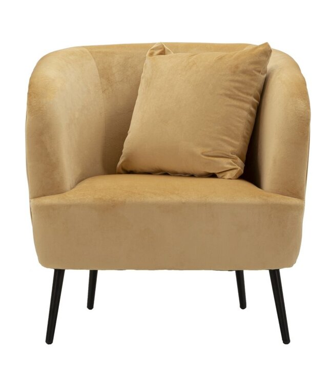 Mauro Ferretti FAUTEUIL BROWY MET KUSSENS CM 73X66X78