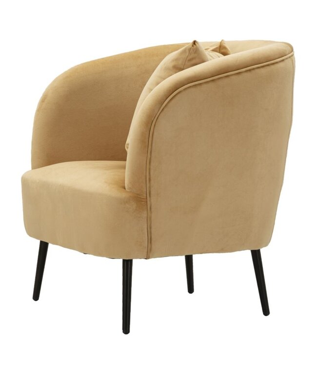 Mauro Ferretti FAUTEUIL BROWY MET KUSSENS CM 73X66X78