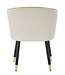 Mauro Ferretti FAUTEUIL PARIJS CREMA/GOUD CM 62X58X78