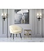 Mauro Ferretti FAUTEUIL PARIJS CREMA/GOUD CM 62X58X78
