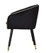 Mauro Ferretti FAUTEUIL PARIJS NERA/GOUD CM 62X58X78