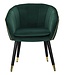 Mauro Ferretti FAUTEUIL PARIS VERDE/GOUD CM 62X58X78
