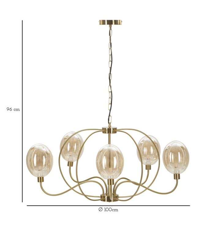 Mauro Ferretti PLAFONDLAMP VIENNA CM Ø 100X96