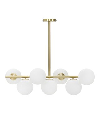 Mauro Ferretti PLAFONDLAMP GLAMY 7 LUCI CM 81x30x74