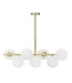 Mauro Ferretti PLAFONDLAMP GLAMY 7 LUCI CM 81x30x74