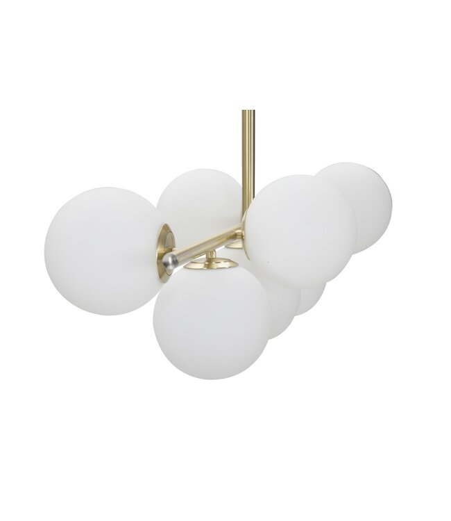 Mauro Ferretti PLAFONDLAMP GLAMY 7 LUCI CM 81x30x74