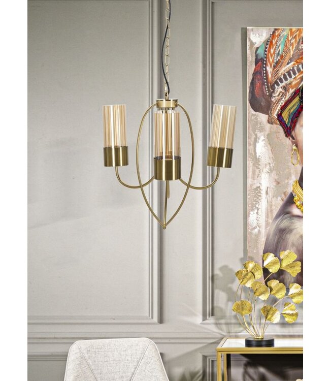 Mauro Ferretti PLAFONDLAMP VERSAILLES 3 LICHTS CM Ø 60X103